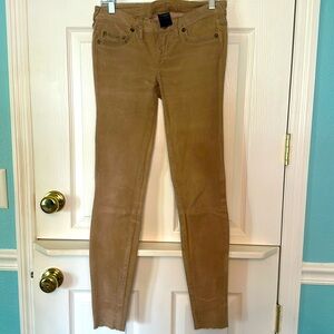 SOLD True Religion Stretch Suede Skinny Jean
